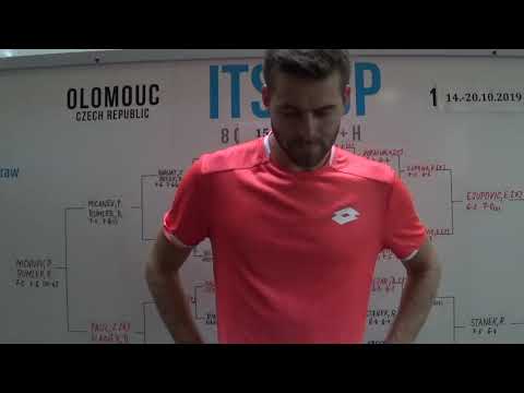 Robin Staněk po výhře v semifinále ITS Cupu 2019