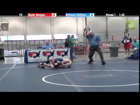 NOVICE 75 - Skyler Klingler vs. Brennan Callison