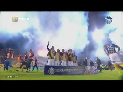 "Recibimiento Rosario Central vs Racing 2017" Barra: Los Guerreros • Club: Rosario Central • País: Argentina
