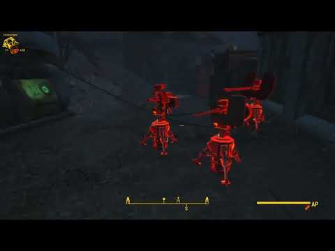 Fallout 4 Modded, Zombie World gameplay pt146  Oil Rigg