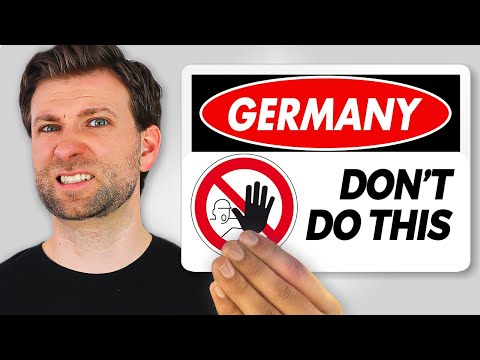 16 Things NOT to do in GERMANY