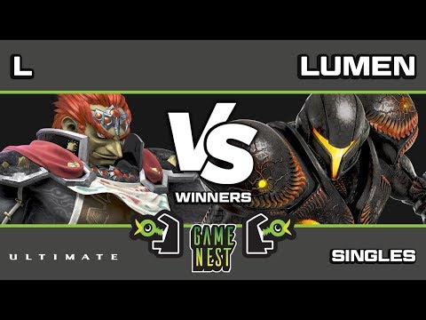 Game Nest Smash It Up: L (Ganondorf) vs Lumen (Wolf/Dark Samus) - Winners Round 2