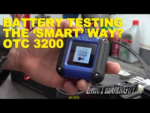 Battery Testing the 'Smart' Way? OTC 3200