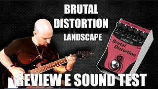 Video thumbnail for Pedal Landscape Brutal Distortion - Review e Sound Test by Nando Moraes