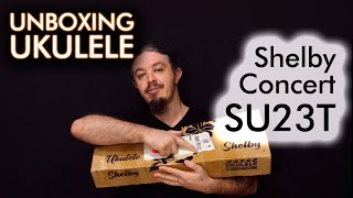 Video thumbnail for Unboxing Ukulele Shelby Concert SU23T Teakwood by Toca Ukulele com João Tostes