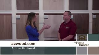 Local Gilbert Arizona Hardwood Flooring Showroom.  Arizona Hardwood Floor Supply on Home Hunter TV.
