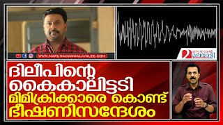 ശബ്ദരേഖ മിമിക്രിക്കാര്‍ ഉണ്ടാക്കിയതോ ? I Dileep Voice clip video