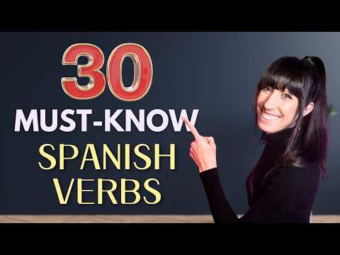 Essential Spanish verbs and their conjugation