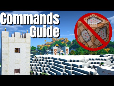 How to use Commands in Minecraft Survival WITHOUT Command Blocks | Minecraft Guide to Easy Commands
