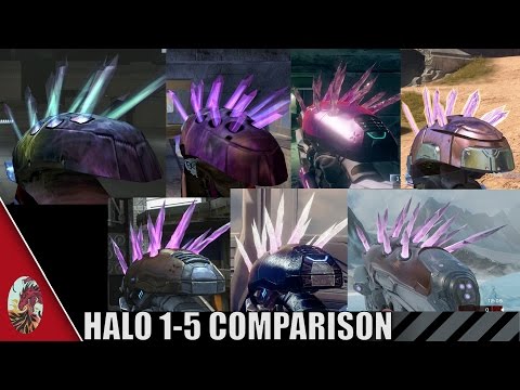 Halo 1-5 Needler Comparison (All Halo Games Included)
