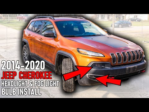2014-2020 Jeep Cherokee Headlight & Fog Light Installation
