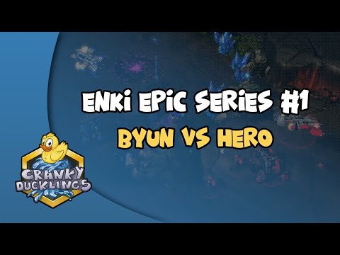 herO vs ByuN - PvT | Enki Epic Series #1 | StarCraft Evolution Mod Best of 9 ShowMatch