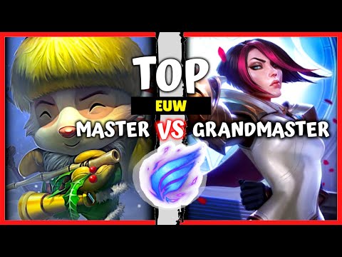 Master Teemo Top vs GM Fiora One Trick - EUW Rank Pre S11