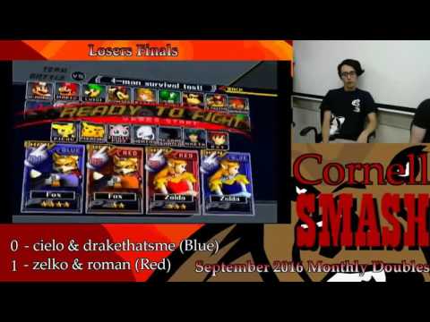 CU Monthly 13 - cielo & DTM (Blue) vs zelko & roman (Red) Doubles LF - SSBM