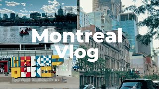 Montreal vlog | Sky Train, City Walk, Festival International Nuits d'Afrique