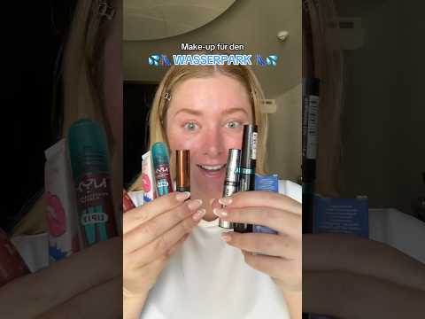 Paula at the WATER PARK 🛝💦 is my makeup really waterproof??