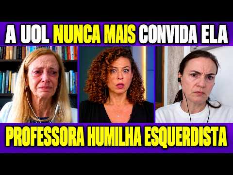 PROFESSORA Doutora da USP rebate ESQUERDISTA pró-Lula e deixa CLIMÃO no UOL