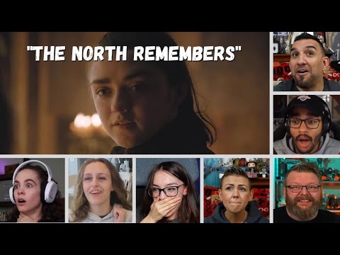Reactors Reaction to ARYA STARK Visiting House Frey | "The North Remembers" | Game of Thrones 7x1