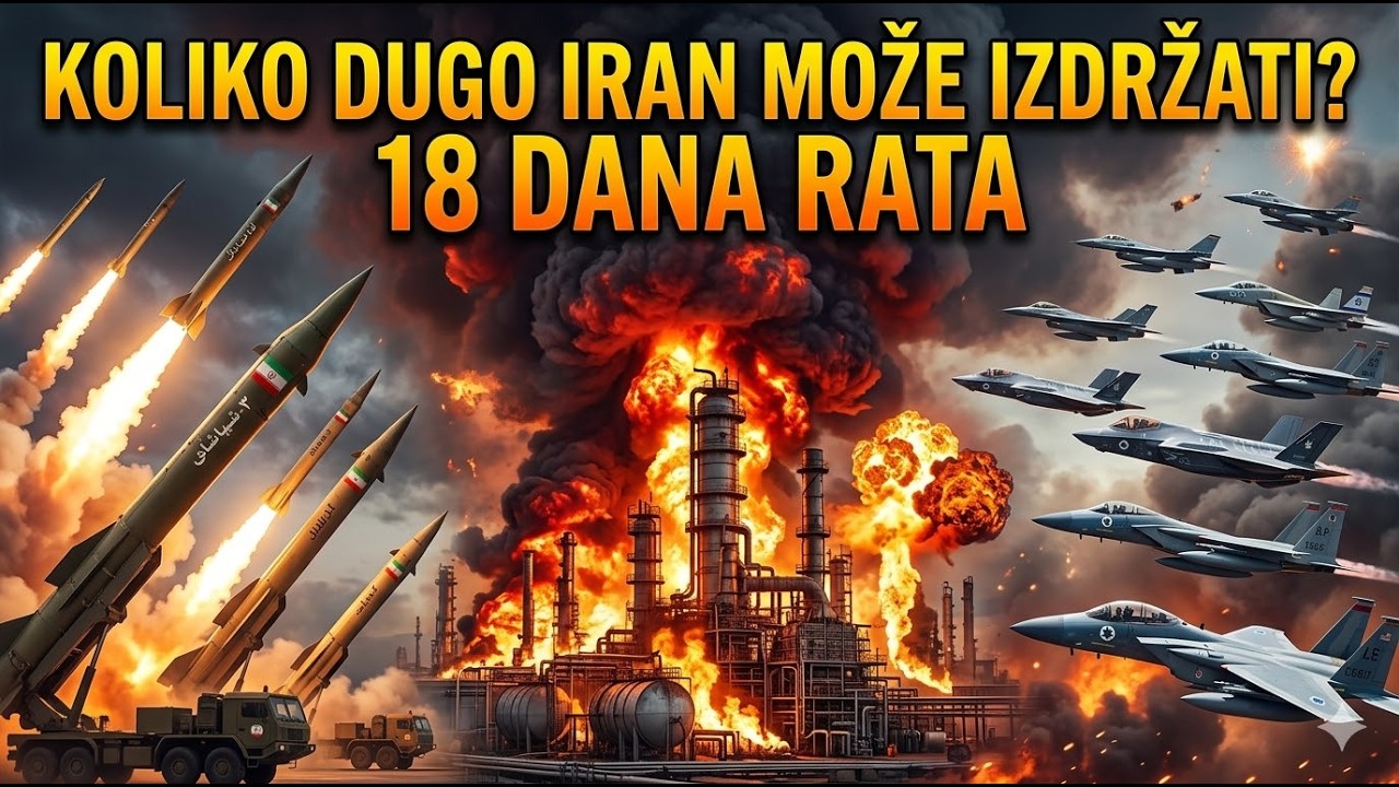 Koliko dugo Iran može izdržati? 18 dana rata
