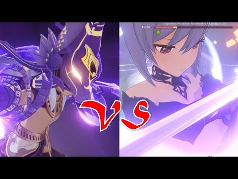 C0 Cyno vs C3 Keqing - Is Cyno really weaker than Keqing? | Genshin Impact Aggravate