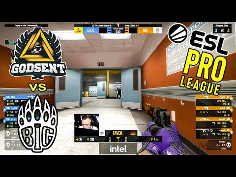 BIG vs GODSENT [Group C | BO3][ESL Pro League Season 15] - CS:GO HIGHLIGHTS