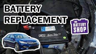 Honda Accord (2003-2017) - New Battery Install