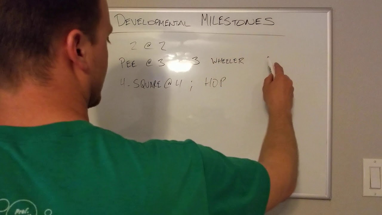 Pediatric Developmental Milestones Mnemonics - YouTube