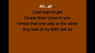 Bee Gees   Closer Than Close Karaoke