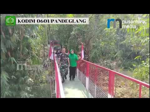 Bikin Haru, Jembatan Perintis Garuda Cibaliung Resmi Dibuka: Akses Anak Sekolah Kini Lebih Aman