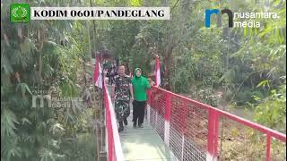 Bikin Haru, Jembatan Perintis Garuda Cibaliung Resmi Dibuka: Akses Anak Sekolah Kini Lebih Aman