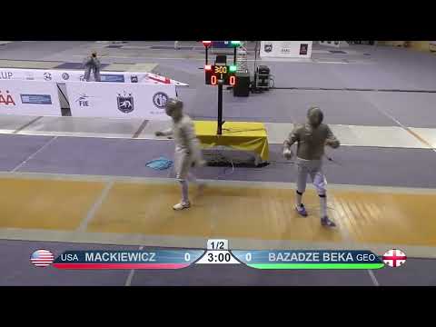 Tbilisi World Cup 2022 SMS - L16 - Mackiewicz USA v B Bazadze GEO