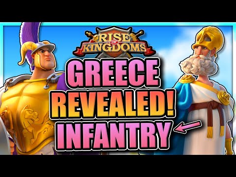 Pyrrhus, Pericles & Greece Revealed [also transmutation & new kvk!] Rise of Kingdoms