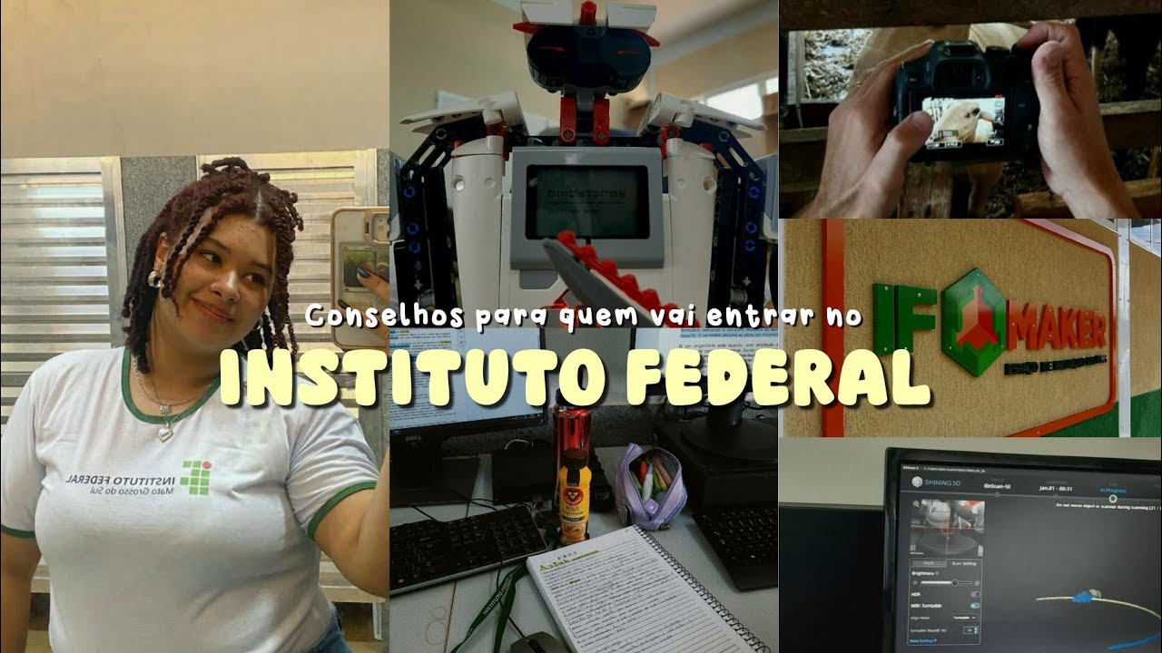 ASSISTA ESSE VÍDEO se você for entrar no INSTITUTO FEDERAL | conselhos para quem vai entrar no IF
