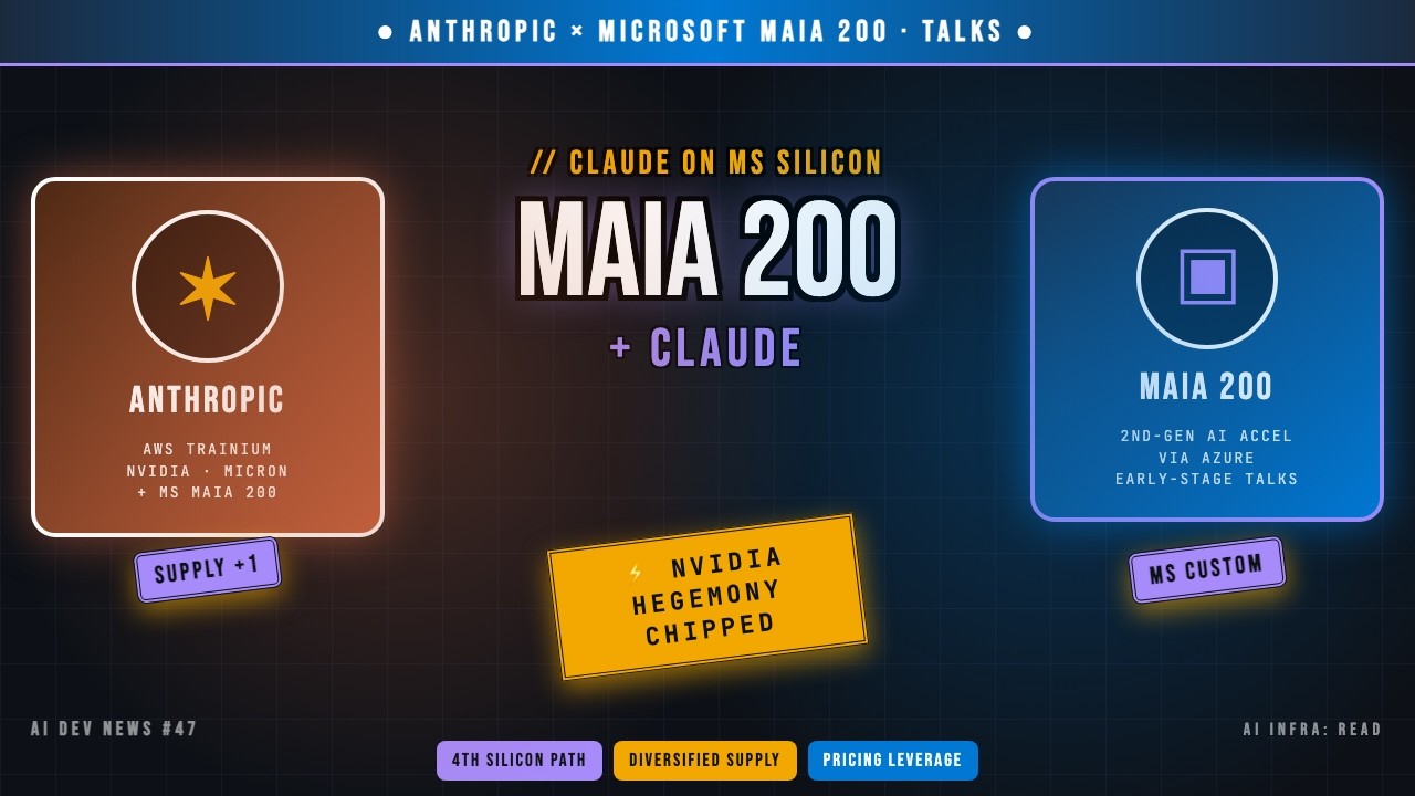 Claude On Microsoft Silicon — Anthropic Eyes Maia 200 Through Azure