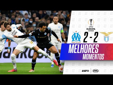 OLYMPIQUE DE MARSELHA E LAZIO EMPATAM EM JOGO ELETRIZANTE NA EUROPA LEAGUE | MELHORES MOMENTOS