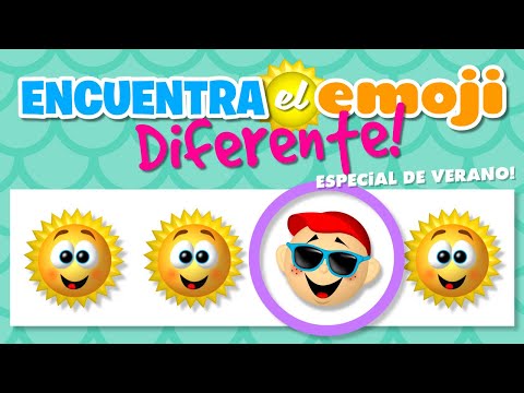 👉 Encuentra la imagen Diferente Atención Visual para Niños 👀 Especial Verano! ☀⛵