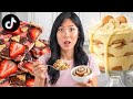 I Tested The LAZIEST TikTok DESSERT Recipes