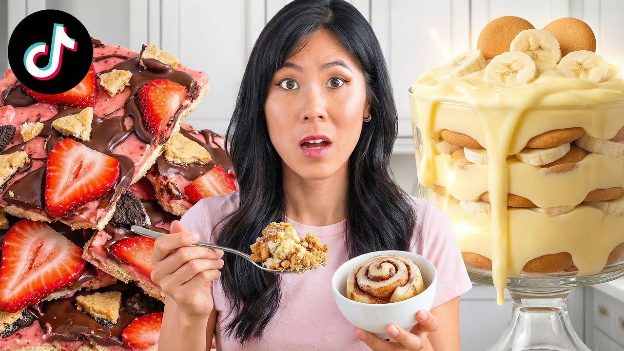 I Tested the LAZIEST TikTok DESSERT Recipes! 🥱