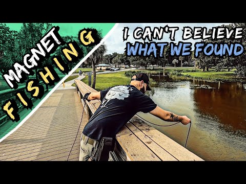 Incredible I Cant Believe What We Found Magnet Fishing 1930's Bridge