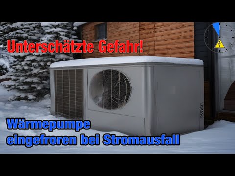 Heat pump frozen during power failure EMERGENCY POWER required