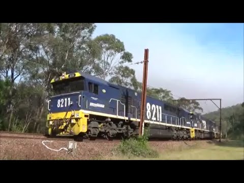 Sydney Train Vlogs 87: NSW 82 Class Coal Train Blue Mountains NSW