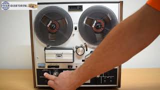 Video thumbnail for Akai GX 220D AutoReverse Stereo Tape Recorder Demonstration - For sale at www.variousstorenl.com by variousstorenl