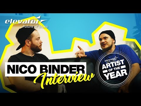 Artist of the Year 2017 - Nico Binder - Interview (Elevator deutsch)