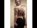 Oldschool Back Traps and Tris Workout- Teen Oldschool Bodybuilding