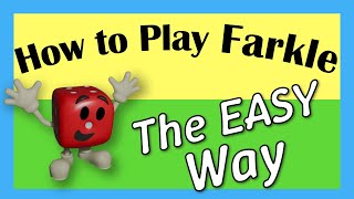 🎲Quick Easy and Best Way to Learn to Play Farkle 🎲  #farkle #dice #howto  #boardgames