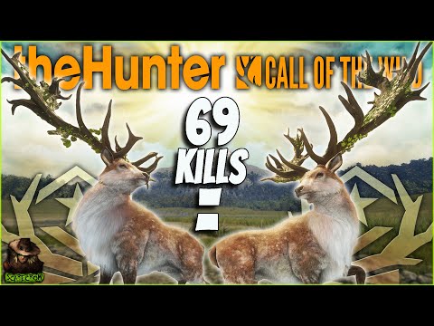 We Hunted 2 Great One Red Deer 69 Kills Apart... NICE! Call of the wild