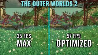 The Outer Worlds 2 - Optimized Settings - All visual settings compared