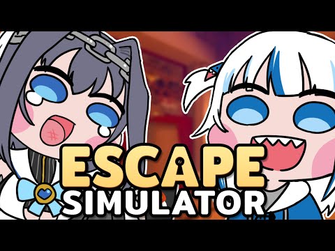 【Escape Simulator】blue girls