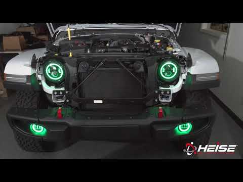 How to Install Heise LED Lights onto a Jeep Wrangler JL