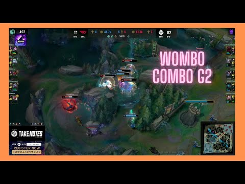 G2 vs T1 WOMBO COMBO YASUO G2